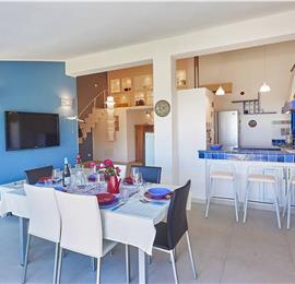 3 bedroom villa with pool and sea views near Scopello, sleeps 6